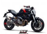 Układ wydechowy SC-PROJECT SC1-R TYTAN SLIP-ON DUCATI MONSTER 821 2018 - 2020