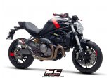 Układ wydechowy SC-PROJECT S1 TYTAN SLIP-ON DUCATI MONSTER 821 2018 - 2021