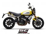 Układ wydechowy SC-PROJECT S1 TYTAN 2 SLIP-ON DUCATI SCRAMBLER 1100 2018 - 2019