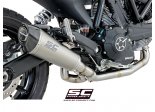 Układ wydechowy SC-PROJECT CONIC TYTAN FULL SYSTEM DUCATI SCRAMBLER 400 2016 - 2019