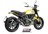 Układ wydechowy SC-PROJECT CR-T KARBON SLIP-ON DUCATI SCRAMBLER 800 2015 - 2016