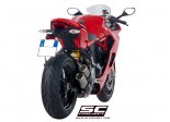 Układ wydechowy SC-PROJECT TWIN CR-T TYTAN SLIP-ON DUCATI SUPERSPORT 939 / S 2017 - 2021