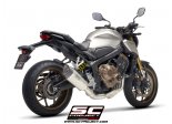 Układ wydechowy SC-PROJECT SC1-R TYTAN FULL SYSTEM HONDA CB650R 2019 - 2020