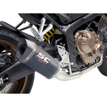 Układ wydechowy SC-PROJECT SC1-M KARBON FULL SYSTEM HONDA CB650R 2019 - 2020