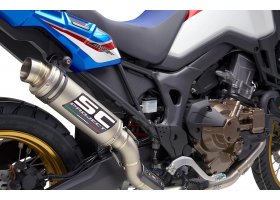 Układ wydechowy SC-PROJECT GP65 TYTAN FULL SYSTEM HONDA CRF1000L AFRICA TWIN / ADVENTURE 2016 - 2019