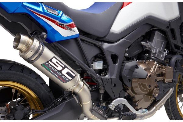 Układ wydechowy SC-PROJECT GP65 TYTAN FULL SYSTEM HONDA CRF1000L AFRICA TWIN / ADVENTURE 2016 - 2019