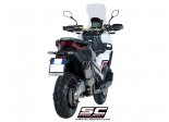Układ wydechowy SC-PROJECT OVAL TYTAN SLIP-ON HONDA X-ADV 750 2017 - 2020