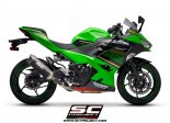 Układ wydechowy SC-PROJECT SC1-M KARBON SLIP-ON KAWASAKI NINJA 400 2018 - 2020