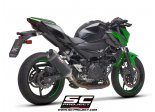 Układ wydechowy SC-PROJECT SC1-M KARBON SLIP-ON KAWASAKI Z 400 2019 - 2020