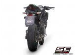 Układ wydechowy SC-PROJECT OVAL KARBON SLIP-ON KAWASAKI Z 400 2019 - 2020