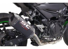 Układ wydechowy SC-PROJECT SC1-M KARBON FULL SYSTEM KAWASAKI Z 400 2019 - 2020