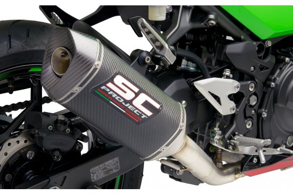 Układ wydechowy SC-PROJECT SC1-M KARBON FULL SYSTEM KAWASAKI NINJA 400 2018 - 2020