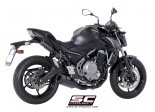 Układ wydechowy SC-PROJECT SC1-R GT TYTAN CZARNY FULL SYSTEM KAWASAKI Z 650 2017 - 2019