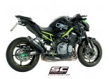 Układ wydechowy SC-PROJECT S1 TYTAN CZARNY SLIP-ON KAWASAKI Z 900 2017 - 2019