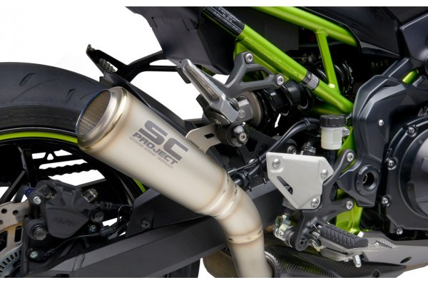 Układ wydechowy SC-PROJECT S1-GP TYTAN SLIP-ON KAWASAKI Z 900 2020