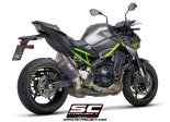 Układ wydechowy SC-PROJECT SC1-R KARBON SLIP-ON KAWASAKI Z 900 2020