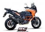 Układ wydechowy SC-PROJECT ADVENTURE TYTAN CZARNY SLIP-ON KTM 1290 SUPER ADVENTURE 2017 - 2020