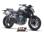 Układ wydechowy SC-PROJECT SC1-R TYTAN SLIP-ON KTM 790 DUKE 2018 - 2020