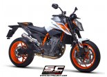 Układ wydechowy SC-PROJECT CR-T M2 KARBON SLIP-ON KTM 790 DUKE 2018 - 2020