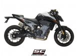 Układ wydechowy SC-PROJECT S1-GP TYTAN SLIP-ON KTM 790 DUKE 2018 - 2020