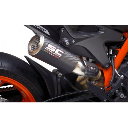 Układ wydechowy SC-PROJECT CR-T M2 KARBON SLIP-ON KTM 890 DUKE 2020