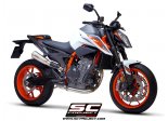 Układ wydechowy SC-PROJECT S1-GP TYTAN SLIP-ON KTM 890 DUKE 2020