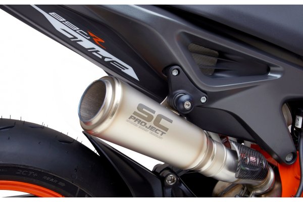 Układ wydechowy SC-PROJECT S1-GP TYTAN SLIP-ON KTM 890 DUKE 2020