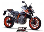 Układ wydechowy SC-PROJECT S1 TYTAN SLIP-ON KTM 890 DUKE 2020-2021