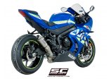 Układ wydechowy SC-PROJECT GP70-R TYTAN SLIP-ON SUZUKI GSX-R 1000 2017 - 2020