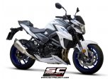 Układ wydechowy SC-PROJECT SC1-R TYTAN SLIP-ON SUZUKI GSX-S 750 2017 - 2020