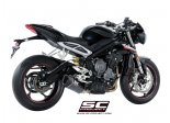 Układ wydechowy SC-PROJECT SC1-R KARBON SLIP-ON TRIUMPH STREET TRIPLE 765 / S / R / RS 2017 - 2019