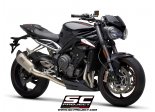 Układ wydechowy SC-PROJECT SC1-R TYTAN FULL SYSTEM TRIUMPH STREET TRIPLE 765 / S / R / RS 2017 - 2019