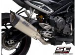 Układ wydechowy SC-PROJECT SC1-R TYTAN FULL SYSTEM TRIUMPH STREET TRIPLE 765 / S / R / RS 2017 - 2019