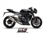 Układ wydechowy SC-PROJECT SC1-R TYTAN FULL SYSTEM TRIUMPH STREET TRIPLE 765 / S / R / RS 2017 - 2019