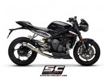 Układ wydechowy SC-PROJECT CR-T TYTAN FULL SYSTEM TRIUMPH STREET TRIPLE 765 / S / R / RS 2017 - 2019