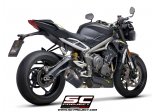 Układ wydechowy SC-PROJECT SC1-R KARBON SLIP-ON TRIUMPH STREET TRIPLE S 660 / A2 2020 - 2021