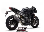 Układ wydechowy SC-PROJECT SC1-R KARBON FULL SYSTEM TRIUMPH STREET TRIPLE 765 S / R / RS 2020 - 2021