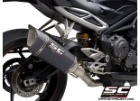 Układ wydechowy SC-PROJECT SC1-R KARBON FULL SYSTEM TRIUMPH STREET TRIPLE 765 S / R / RS 2020 - 2021