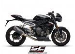 Układ wydechowy SC-PROJECT SC1-R KARBON FULL SYSTEM TRIUMPH STREET TRIPLE 765 S / R / RS 2020 - 2021