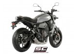 Układ wydechowy SC-PROJECT CR-T TYTAN FULL SYSTEM YAMAHA MT-07 2017 - 2020