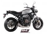 Układ wydechowy SC-PROJECT CR-T TYTAN FULL SYSTEM YAMAHA MT-07 2017 - 2020