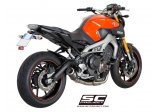 Układ wydechowy SC-PROJECT CR-T KARBON FULL SYSTEM YAMAHA TRACER 900 2015 - 2016