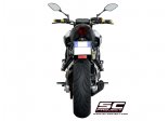 Układ wydechowy SC-PROJECT S1 TYTAN CZARNY FULL SYSTEM YAMAHA MT-07 2013 - 2016