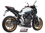 Układ wydechowy SC-PROJECT CONICAL STAL FULL SYSTEM YAMAHA MT-07 2013 - 2016