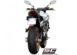 Układ wydechowy SC-PROJECT CONICAL STAL CZARNY FULL SYSTEM YAMAHA MT-07 2013 - 2016