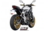 Układ wydechowy SC-PROJECT CONICAL STAL CZARNY FULL SYSTEM YAMAHA MT-07 2013 - 2016