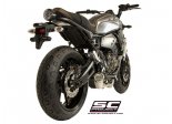 Układ wydechowy SC-PROJECT 70S CONICAL STAL FULL SYSTEM YAMAHA MT-07 2013 - 2016