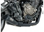 Układ wydechowy SC-PROJECT 70S CONICAL STAL CZARNY FULL SYSTEM YAMAHA MT-07 2017 - 2020