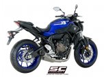 Układ wydechowy SC-PROJECT S1 TYTAN FULL SYSTEM YAMAHA MT-07 2017 - 2020