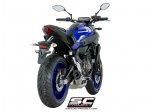 Układ wydechowy SC-PROJECT S1 TYTAN FULL SYSTEM YAMAHA MT-07 2017 - 2020